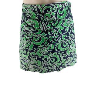 Spunkwear Blue Green Court Skort Womens Medium
